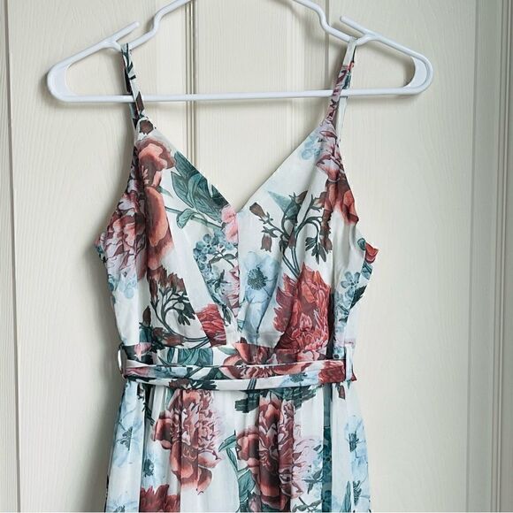 NWT L’atiste by Amy Floral MIDI Tiered Dress - S - Picture 7 of 16